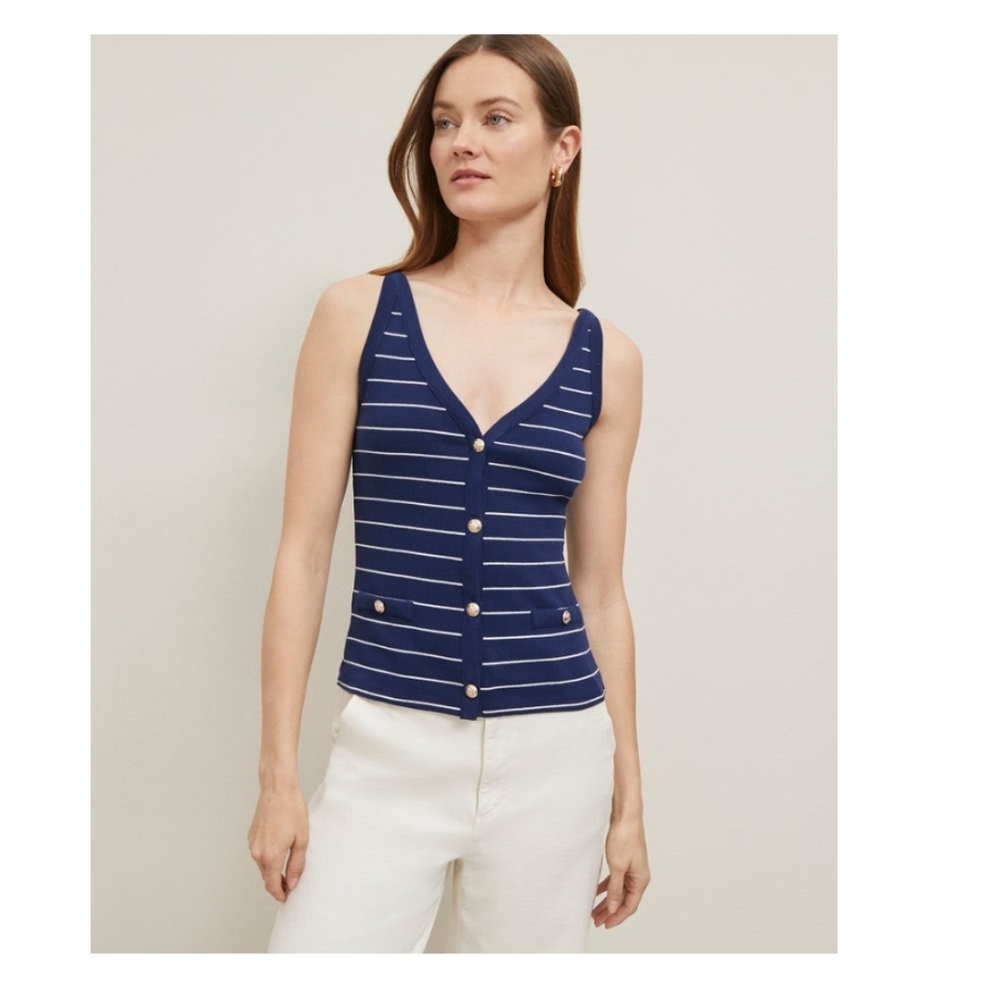Ann Taylor Ribbed Top - Picture 7 of 7